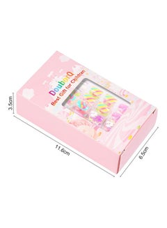 DOUBORQ 84-Piece False Nail Tip Set Multicolour  - Image 5