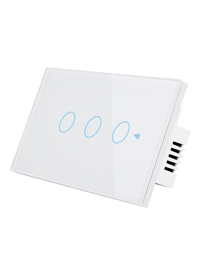 Generic Smart Switch With 3 Gang White 