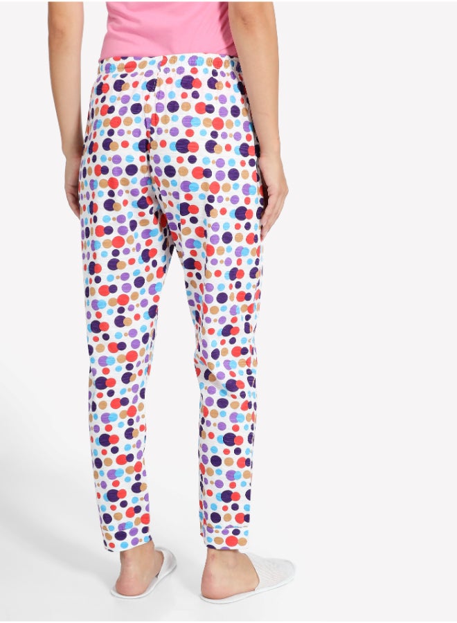 Miss Penny - Mid-Rise Casual Pyjama Bottoms Multicolour - Image 1
