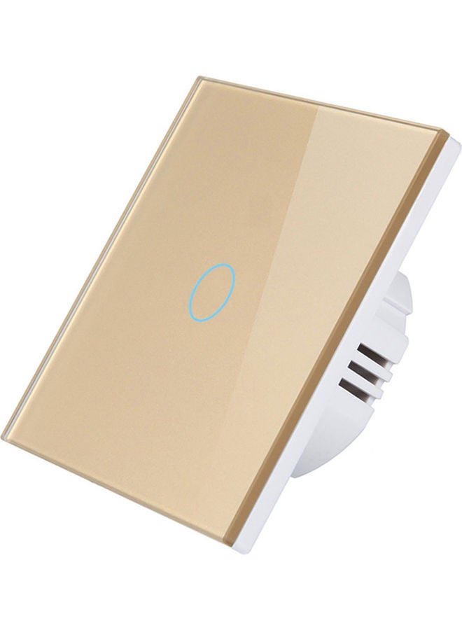 Wi-Fi Smart Touch Light Switch Gold - Image 1