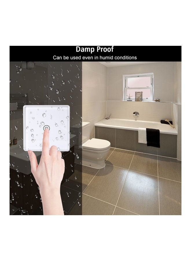 Wi-Fi Smart Touch Light Switch White