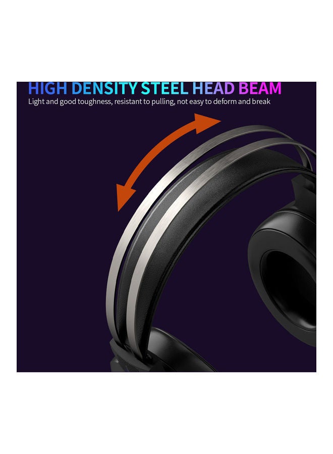 Generic - USB7.1 Wired Headset With Noise Reduction Black - Image 1