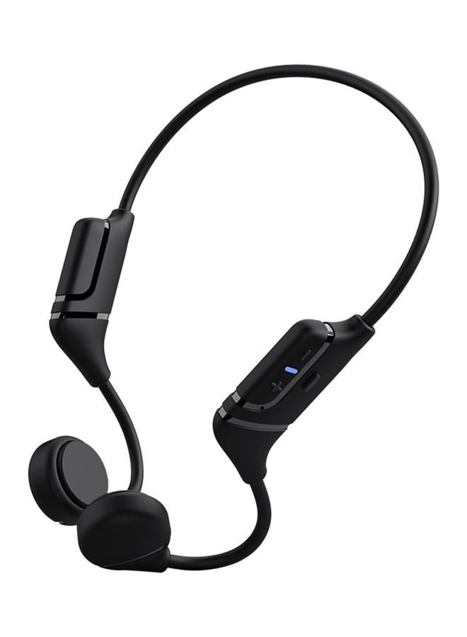 Bone Conduction Bluetooth Headset With Microphone Black - Image 4
