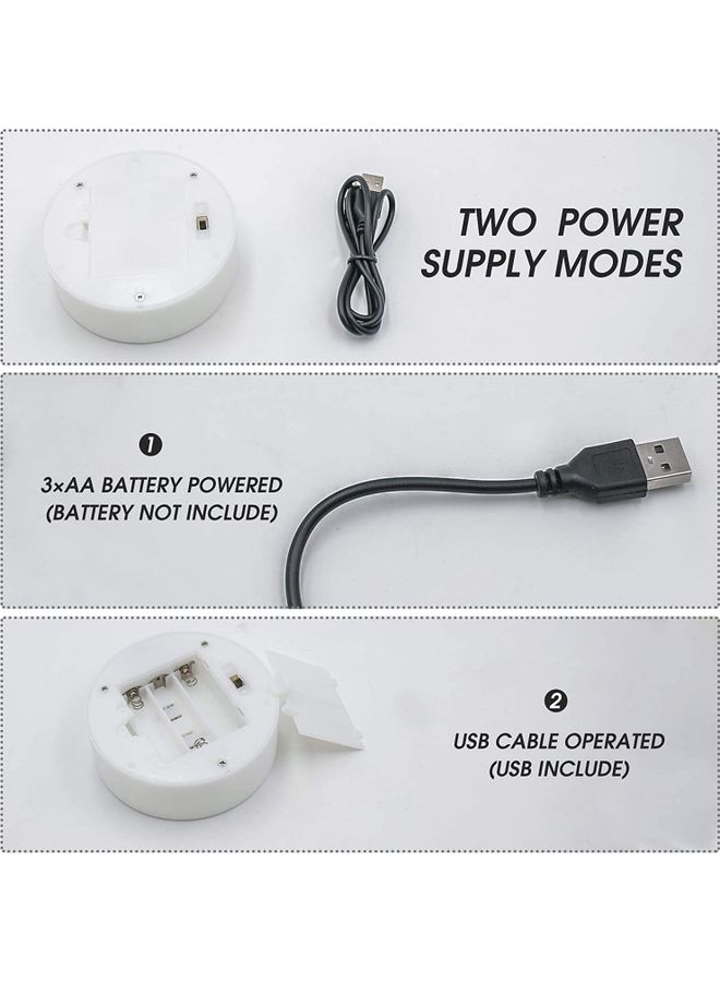 شو وو مصباح نيون ليلي بإضاءة LED أخضر  - Image 3