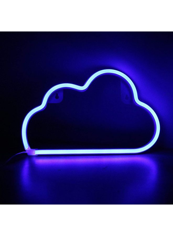 XiuWoo LED  Neon Night Lamp Blue - Image 1