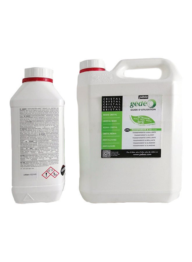 بيبيو طقم راتنج بايو آرت سعة 6 لتر شفاف - Image 3