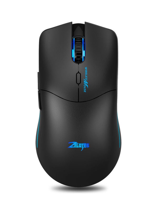 زيلوتس ماوس ألعاب لاسلكي أسود - Image 1