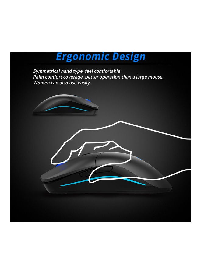 زيلوتس ماوس ألعاب لاسلكي أسود - Image 3