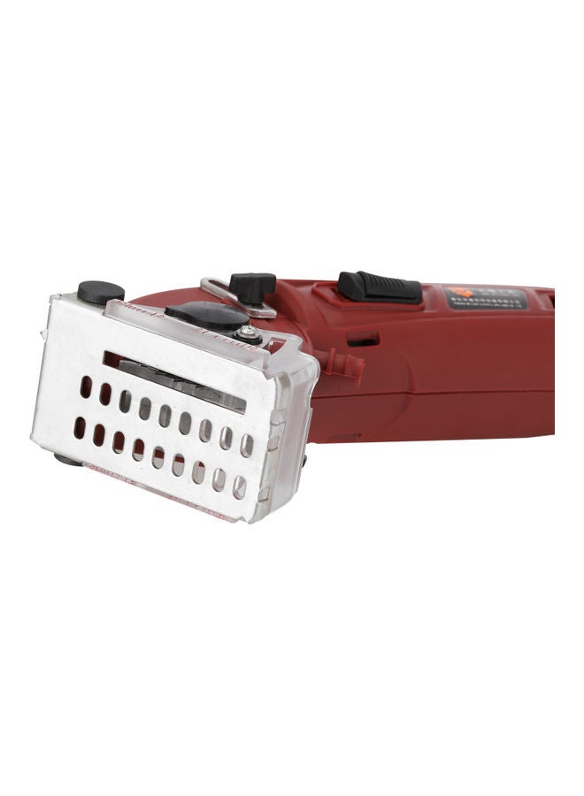 Multi-Functional Mini Circular Saw With Accessories Red/Silver/Black  - Image 2