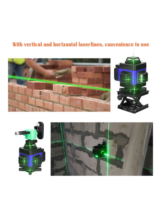 4-Lines Multifunctional Level Laser Machine Set Blue/Black - Image 4