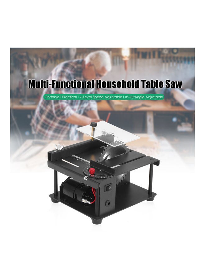 Multi-Functional Table  Electric Saw With Accessories Black - Image 3