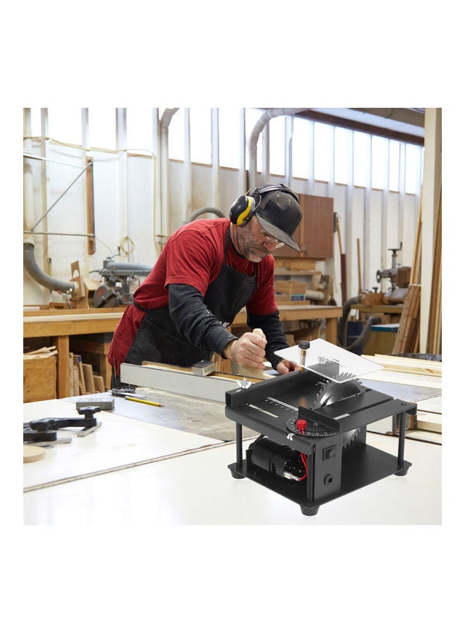 Multi-Functional Table  Electric Saw With Accessories Black - Image 4