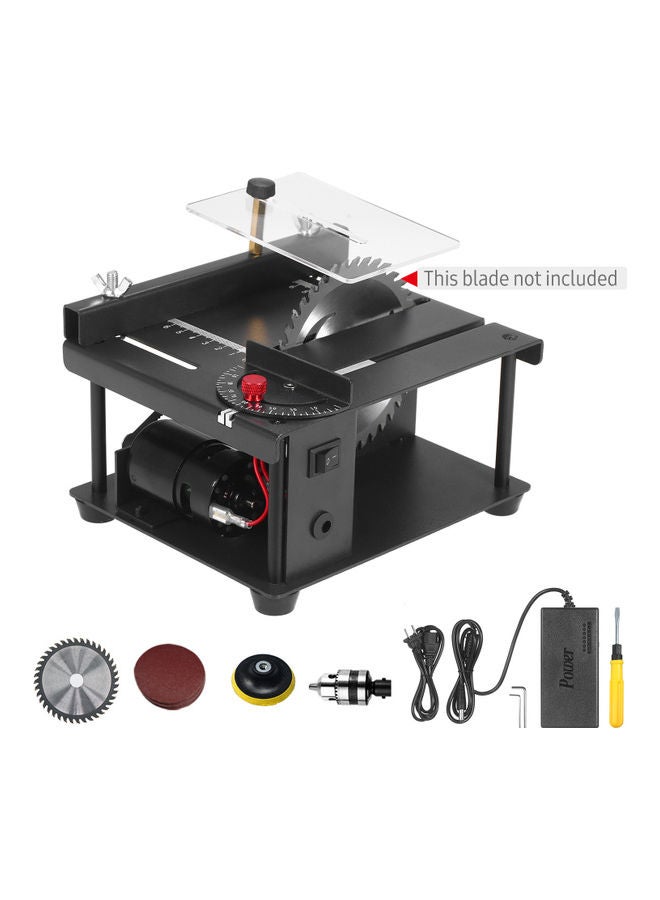 Multi-Functional Table  Electric Saw With Accessories Black - Image 2
