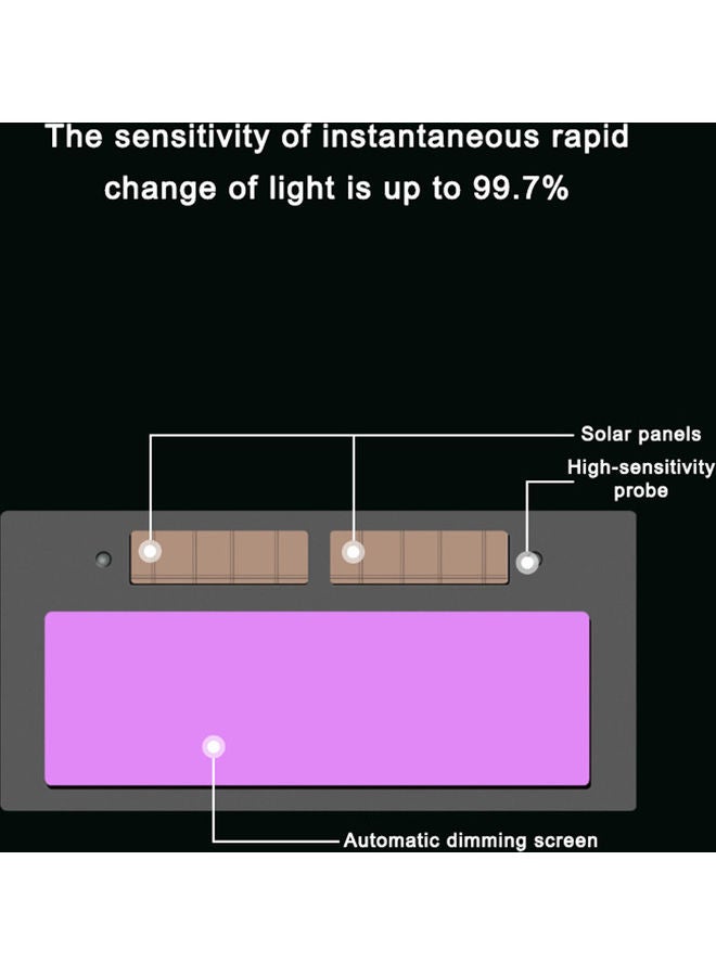 Automatic Variable Light Welding Glasses Multicolour - Image 4