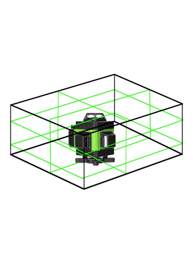 Generic 4-Lines Multifunctional Level Laser Machine Set Green/Black  - Image 4