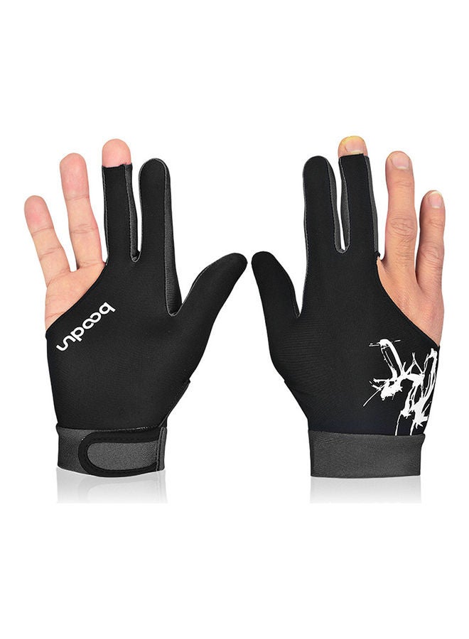 BOODUN 1-Pair Of Billiard Three-Finger Glove  - Image 1