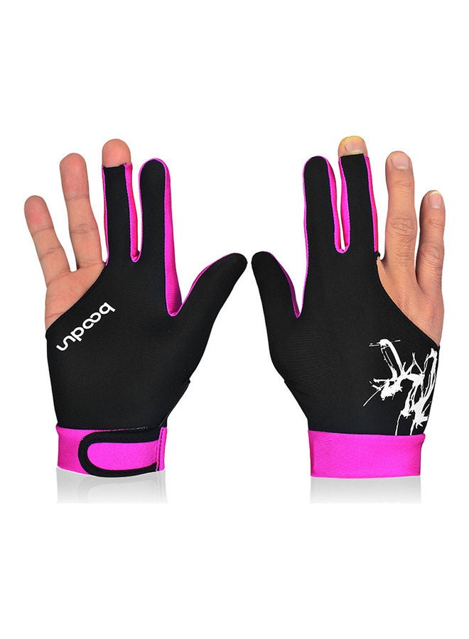 BOODUN 1-Pair Of Three Finger Billiard Glove - Image 1