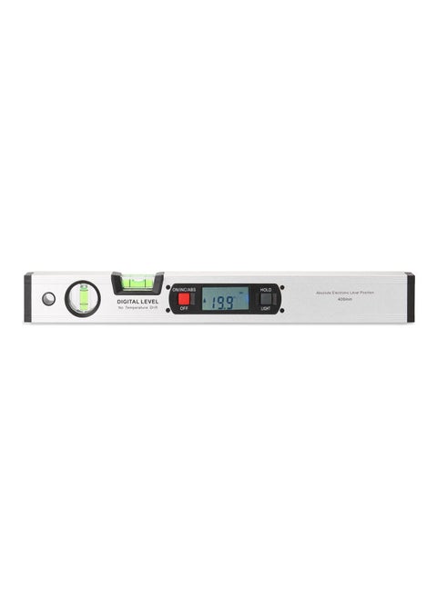 Digital Protractor Angle Finder White