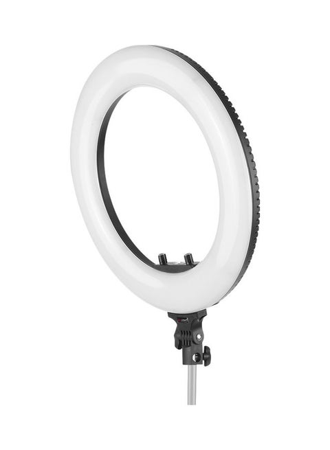LED Video Ring Light With Accessories White