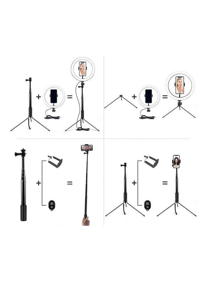 Generic - Ring Light Kit Black/White/Gold - Image 1