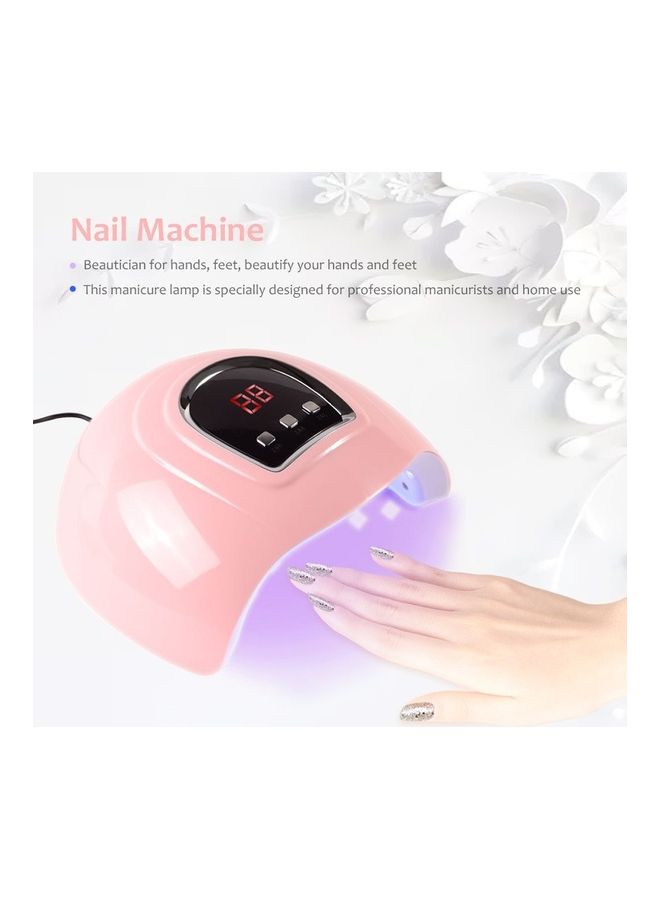 LED UV Lamp Nail Polish Dryer Pink - Image 3