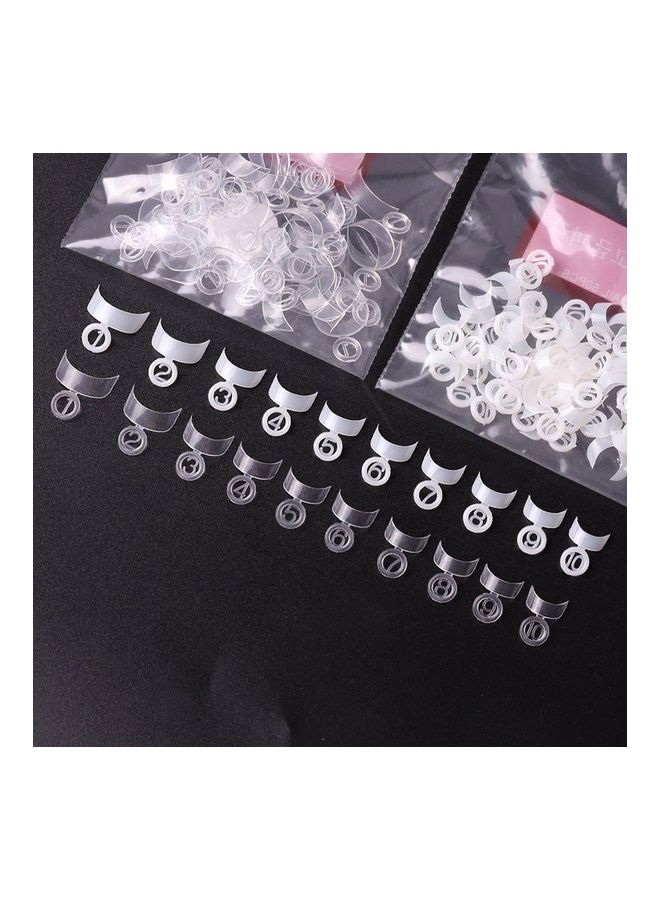 Generic 500-Piece Short False Nail Tip Clear  - Image 2