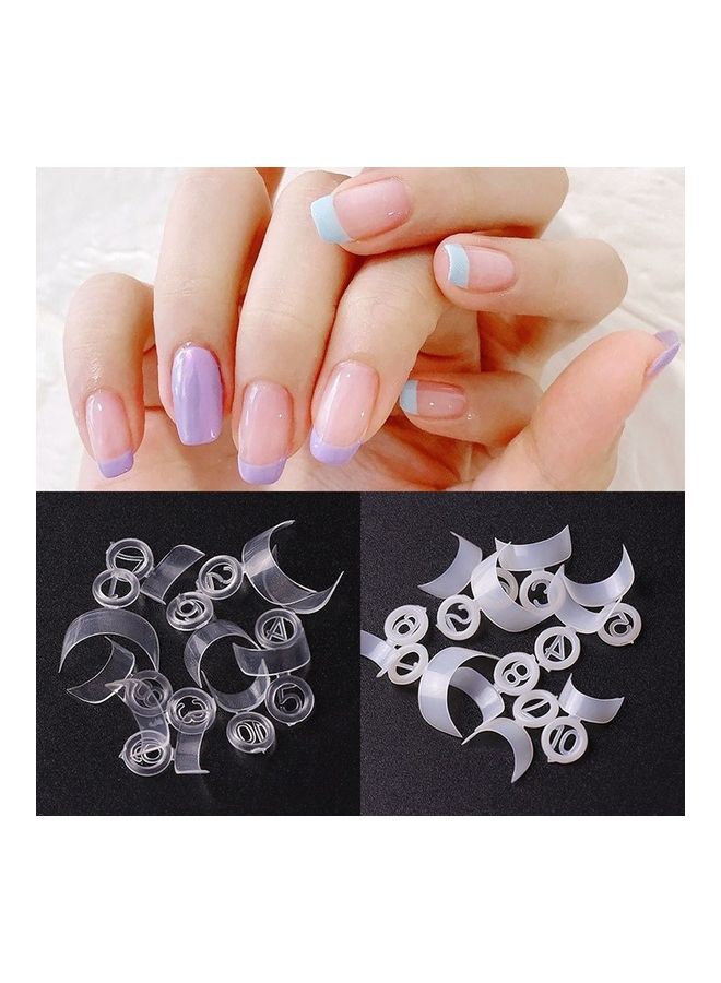 Generic 500-Piece Short False Nail Tip Clear  - Image 3