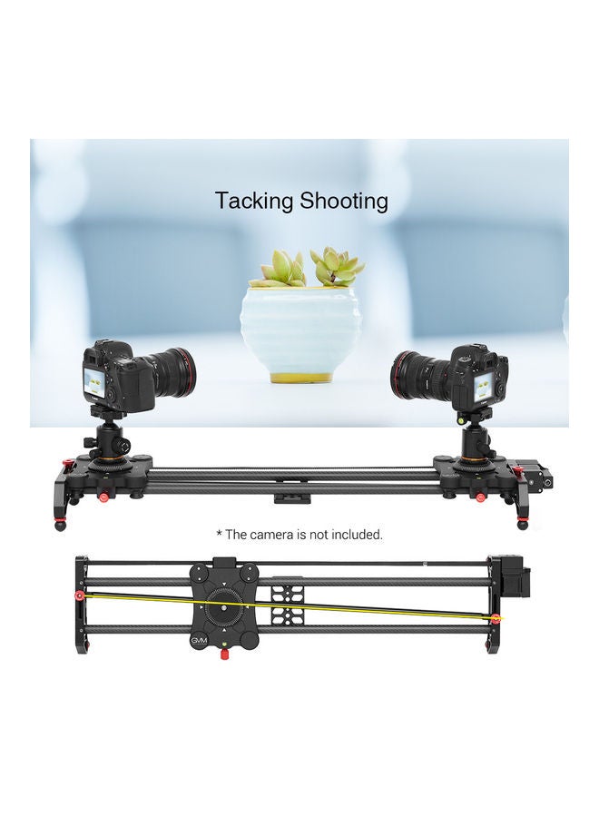 GVM - Motorized Photography Camera Slider Track Black/Sliver - Image 1