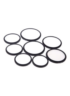 Generic 8-Piece Step Up Ring Set Black  - Image 5
