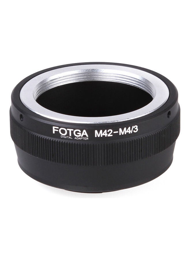 Fotga Adapter Mount Ring For M42 Lens Black/Silver - Image 1