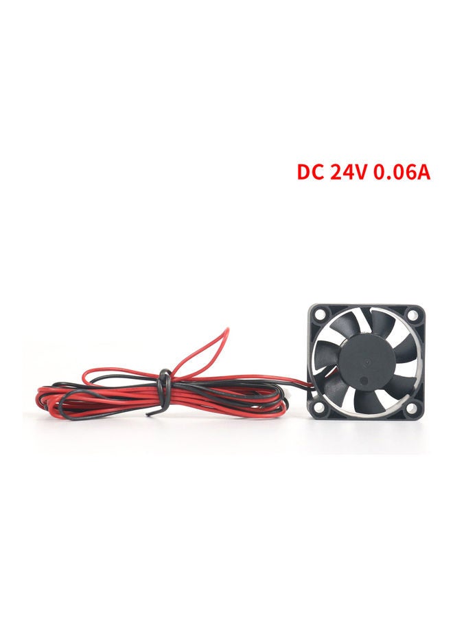 Aibecy Brushless Cooling Fan With Sleeve Bearing Black/Red  - Image 5