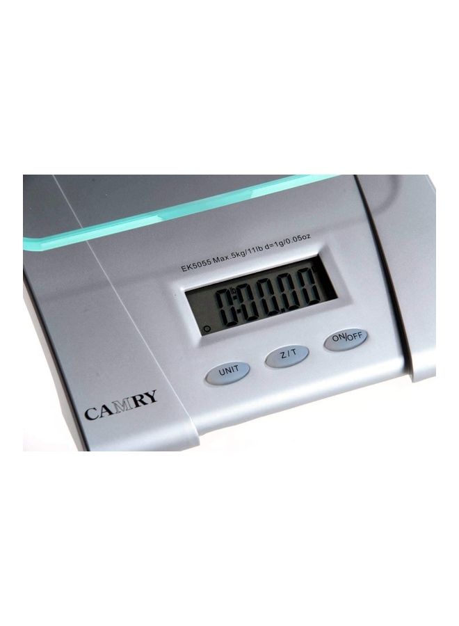 CAMRY Digital Kitchen Scale Grey - Image 3