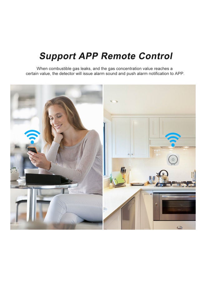 Wi-Fi Gas Detector White - Image 5