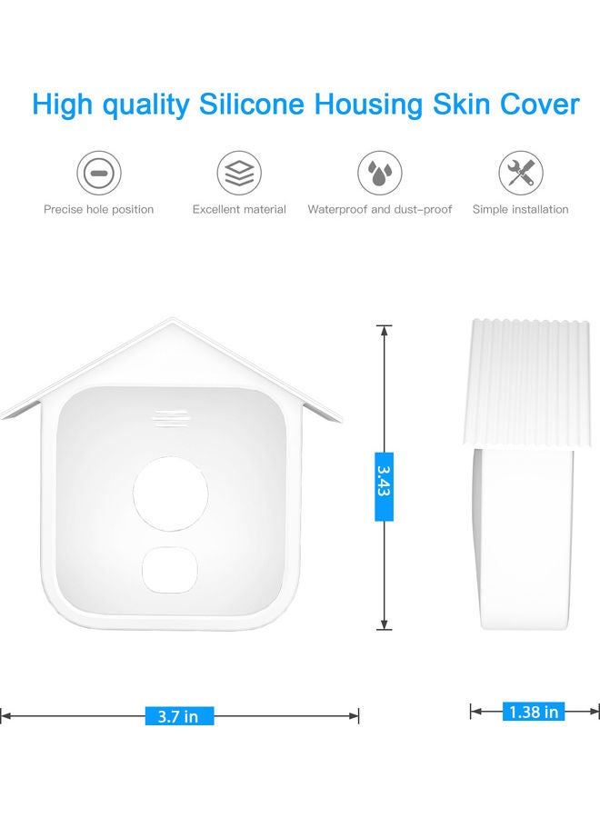 2-Piece Silicone Skin Replacement Cover White - Image 2