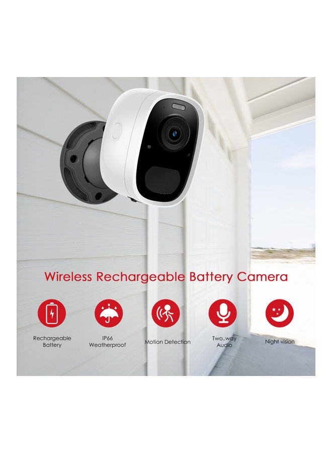 Wireless Rechargeable Security Camera