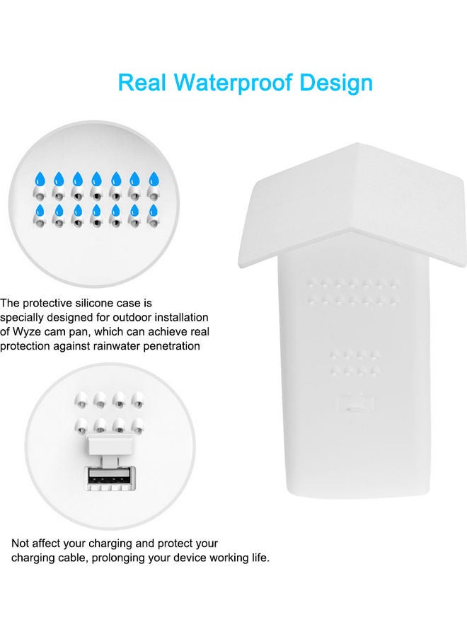 Water Resistant Silicone Cover White - Image 3