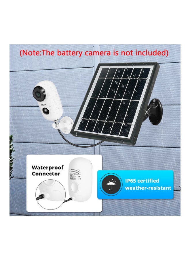 Solar Panel Power For IP Camera Black  - Image 4
