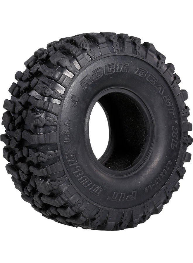 4-Piece Rubber Tire Set - Image 2