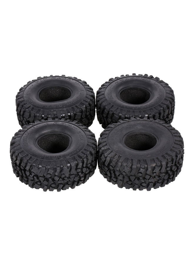 4-Piece Rubber Tire Set - Image 3