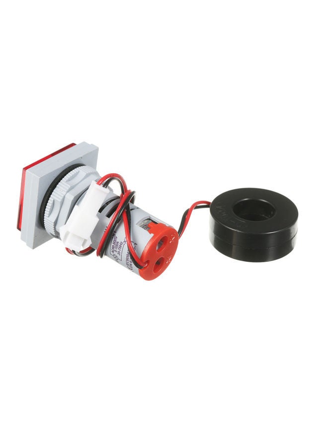 مقياس الجهد الكهربائي الموجي الرقمي الصغير بمربع بإضاءة LED أبيض/ أسود/ أحمر - Image 3