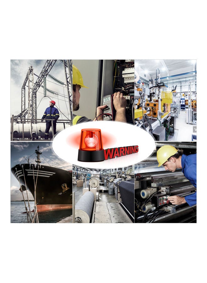 مقياس الجهد الكهربائي الموجي الرقمي الصغير بمربع بإضاءة LED أبيض/ أسود/ أحمر - Image 5