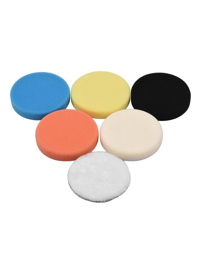 Generic 6-Piece Polishing Pad Set Multicolour  - Image 1