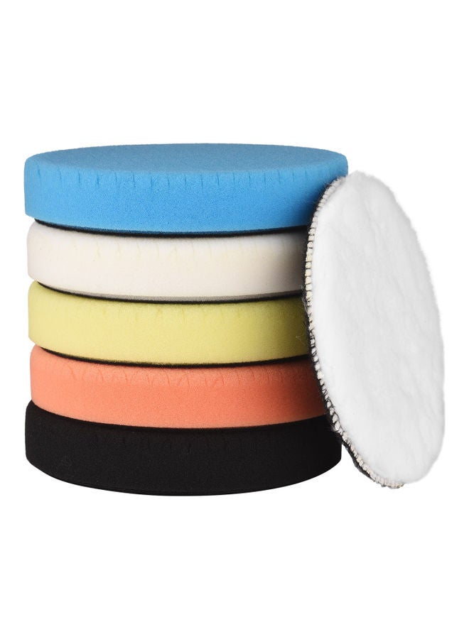 Generic 6-Piece Polishing Pad Set Multicolour  - Image 4