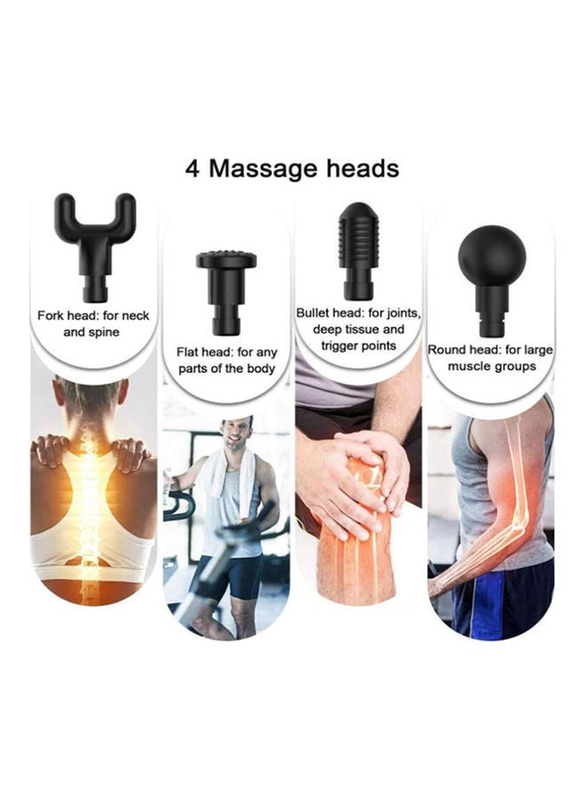 Arabest Massage Fascia Gun With 4 Heads - Image 4
