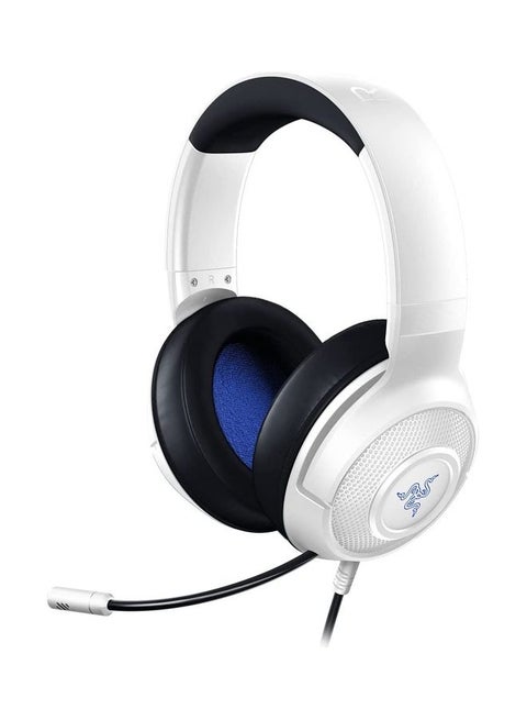 Razer Kraken X Ultralight Gaming Headset: 7.1 Surround Sound - Lightweight Aluminum Frame - Bendable Cardioid Microphone - for PC, PS4, PS5, Switch, Xbox One, Xbox Series X & S, Mobile - White