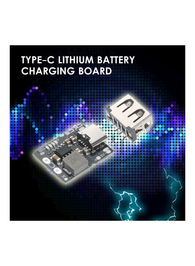 Generic - 5V 2A Lithium Battery Type-C Charging Module Board LL2120702369-A Black - Image 1