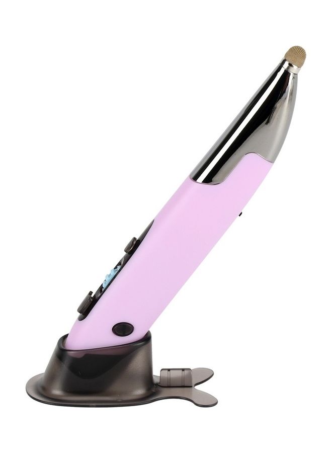 Three Mode Wireless Optical Pen Mouse Purple - Image 1