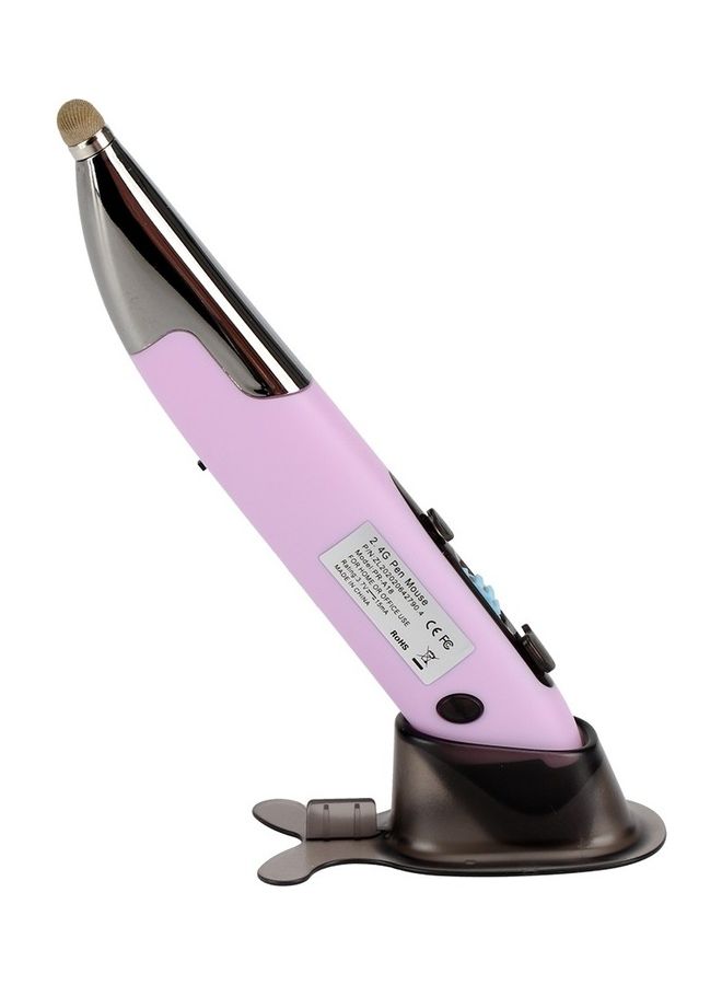 Three Mode Wireless Optical Pen Mouse Purple - Image 4