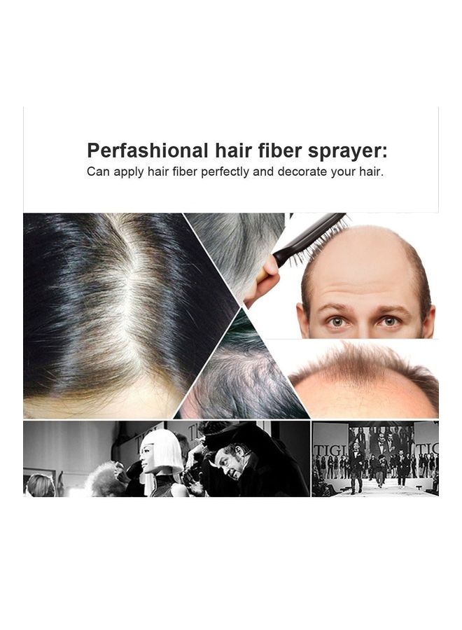 Hair Building Fibers Spray Black 11x6x6cm - Image 5