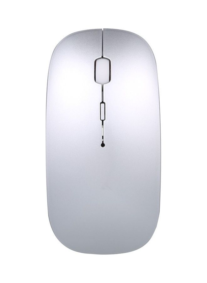 Wireless Mouse Portable Mouse Silver - Image 1